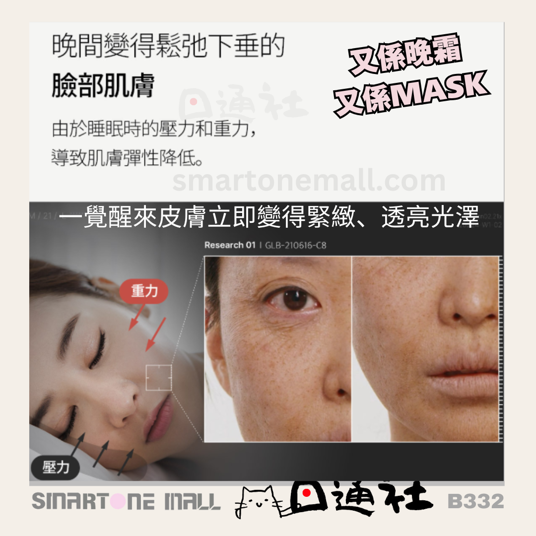 韓國製：Medicube-三重膠原水凝晚霜75ML (B333) / Made in Korea :Medicube- Collagen Night Wrapping Mask  75ML(B333)