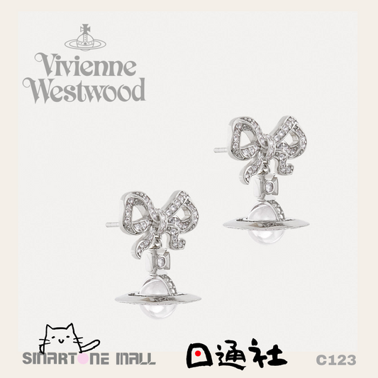 Vivienne Westwood OCTAVIE Earrings 緞帶耳環 (C123)