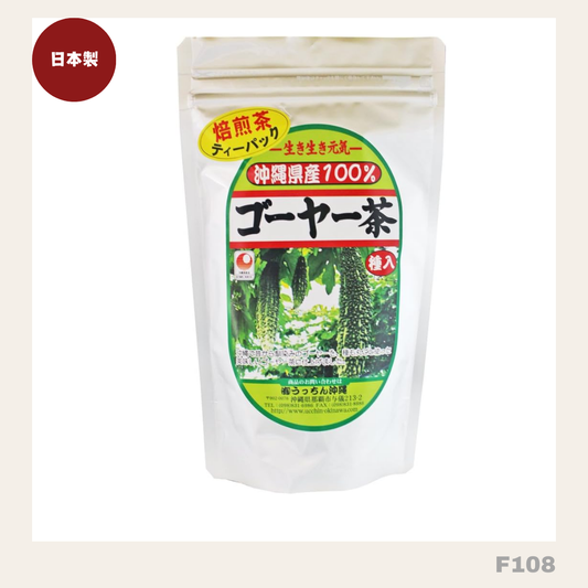 日本製 ：沖繩縣產苦瓜茶 (30包)  (F108) / Made in Japan : Okinawan Bitter Melon Tea (30 Bags) (F108)