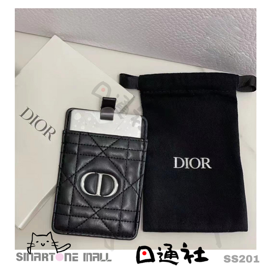 會員：Dior 小羊皮卡片套連鏡( 附塵袋禮盒) SS201