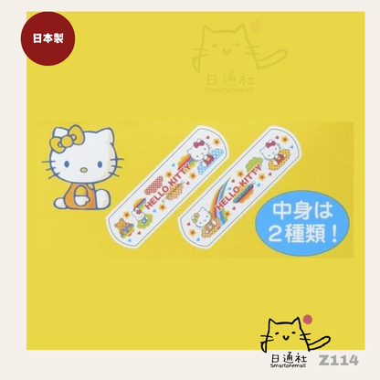 日本製：NICHIBAN Hello Kitty 兒童防水膠布19mm×72mm 10枚 (Z114)